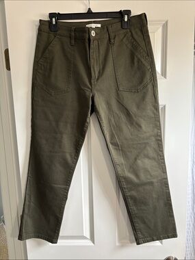Olive Green Women’s Utility Pants
